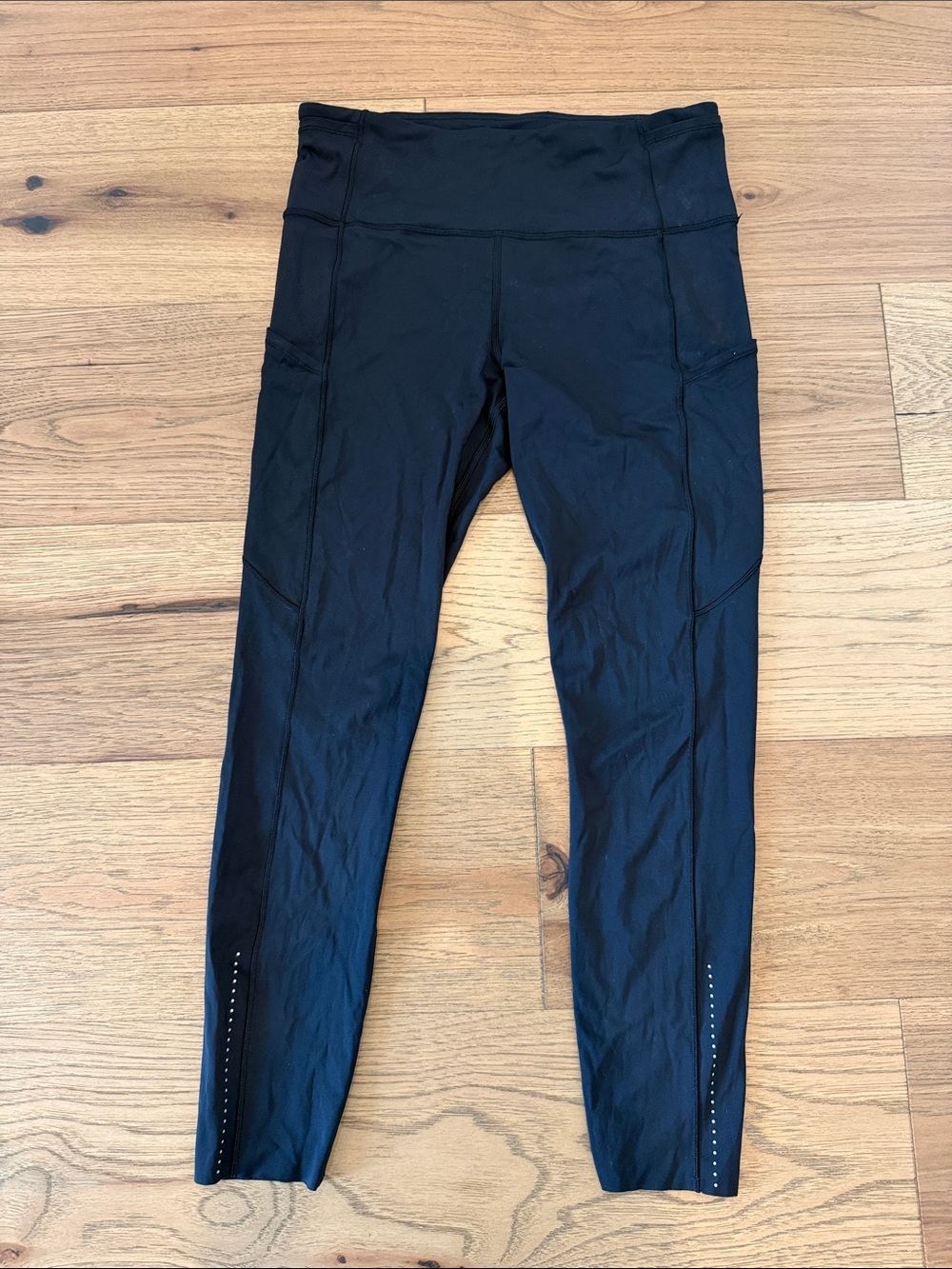 lululemon athletica Black High-Waist Workout Leggings